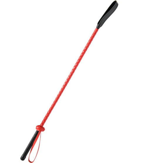 Cravache rigide rouge - CC570088